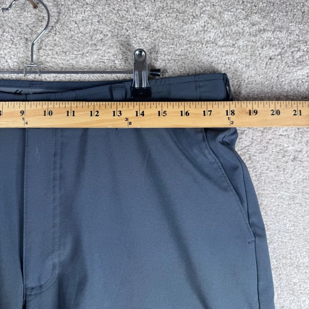 Ben Hogan Mens Performance Golf Shorts Slate Blue Stretch Size‎ 36 Flat Front